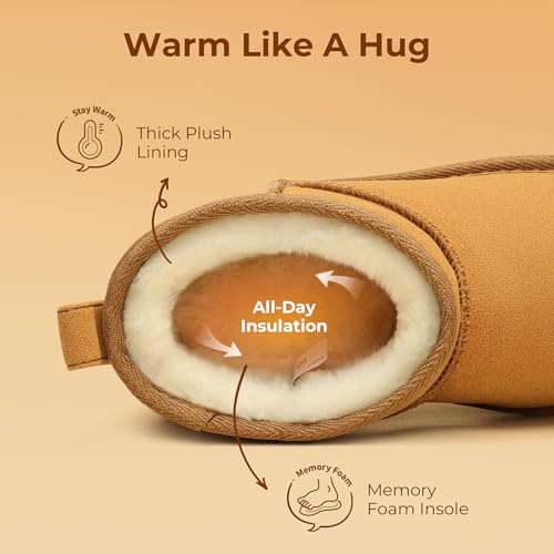 DREAM PAIRS Girls Boys Boots Kids Winter Ankle Faux Fur Lined Warm Snow Shoes Kid Short Boots for Little Kid/Big Kid3