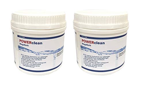 2x POWERclean MegaSorb