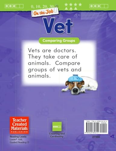 On the Job: Vet: Comparing Groups (Mathematics Readers: on the Job)