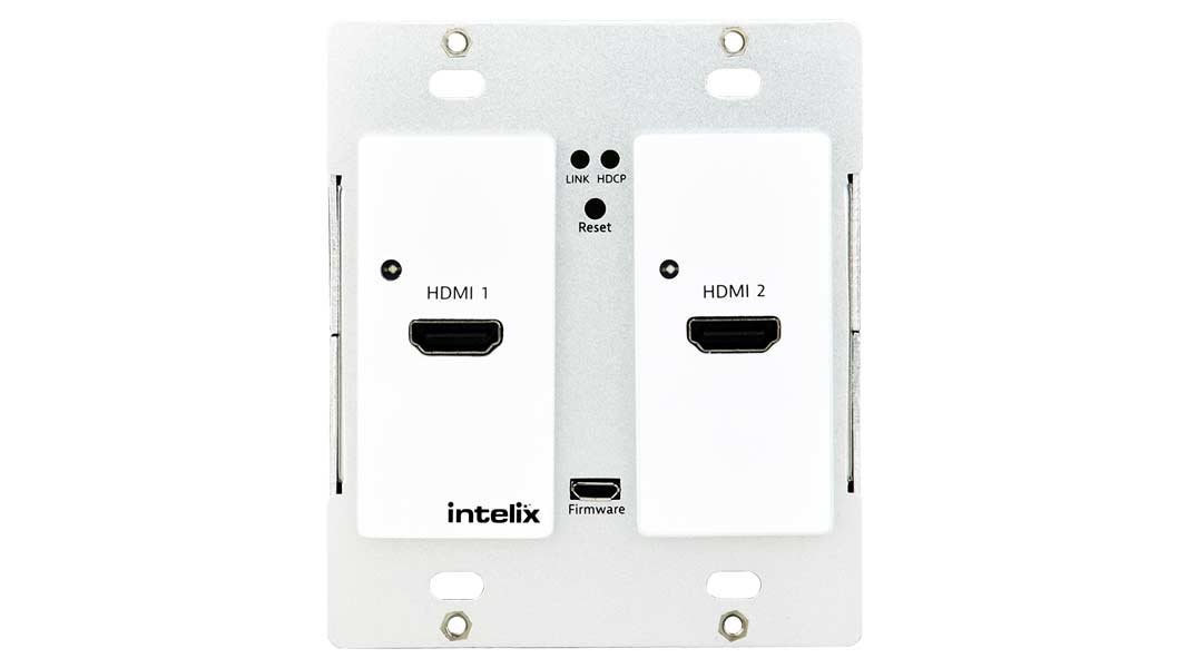 AS-2H-WP-W Dual HDMI Auto-Switching Wallplate