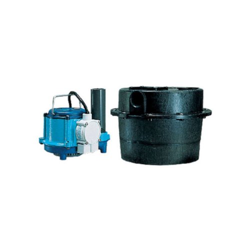 Little Giant WRSC-6 Compact Drainosaur Tank and Pump Combination System,Blue