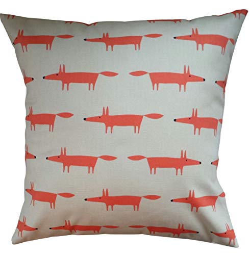 Cushion Cover in Scion Little Fox Ginger 14" 16" 18" 20" 22" 24"