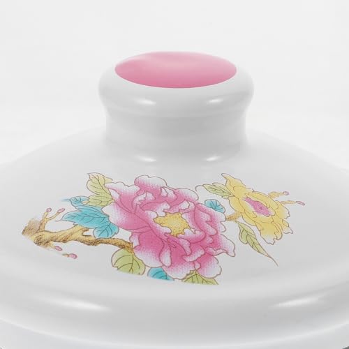 Taza de esmalte para viaje y acampada con filtro de té integrado 5