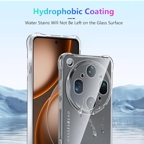 Image of Bumper Back Cover Case Transparent for Oppo Find X9 Ultra 5G|Four Corners Protection|Camera Protection Back Cover Case for Oppo Find X9 Ultra 5G -Transparent