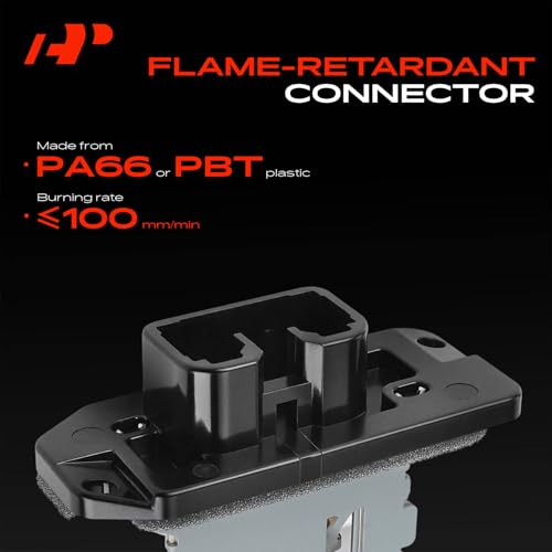 Image of A-Premium Front HVAC Blower Motor Resistor Compatible with Toyota Models | for Camry 1997-2003, Solara 1999-2003