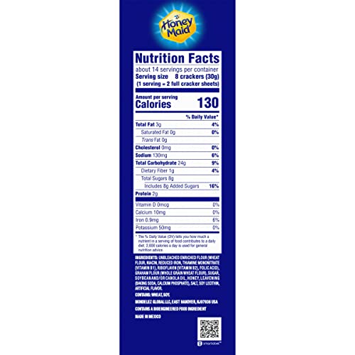 Honey Maid 00044000004637 Graham Crackers, 14.4 Oz thumb #17