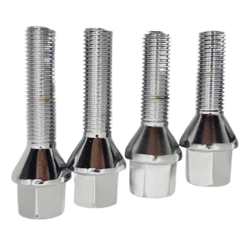 Pernos de rueda M12 X 1,5 tornillos hexagonales de 26mm para llantas de coche