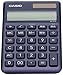 Casio NS-S10-NY-N Stylish Calculator, Navy, 10-Digit Large Notebook Type