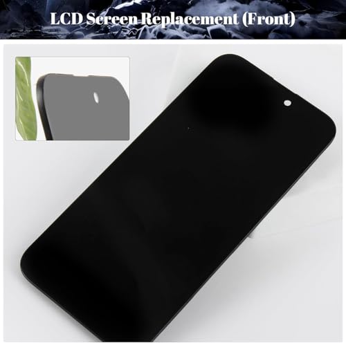 Digitizer pour iPhone 14 Pro Max vitre tactile écran de remplacement noir - 6