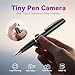 64G 1080P HD Portable Body Camera for Home Security, Rechargeable Pen Camera with Take Photos, Loop Recording, Long Battery, Small Nanny Cam Ideal for Outdoor, Indoor, Meeting, Leture, Easy to Use