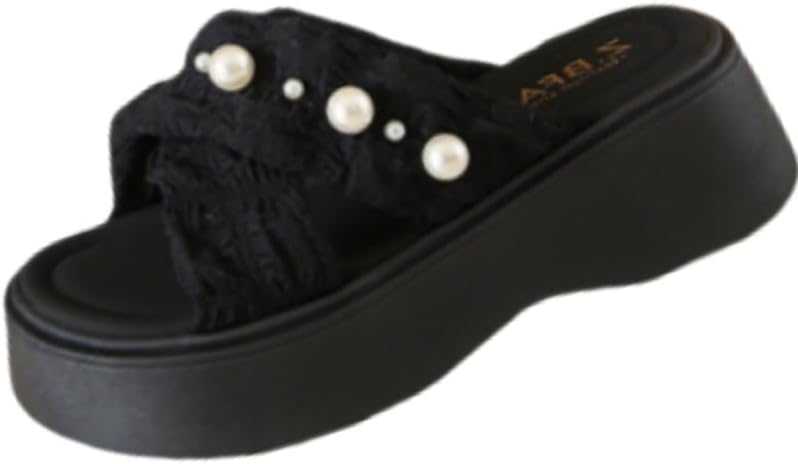 Women's thick-soled fashionable slippers, comfortable for casual wear, outdoor and beach sandals