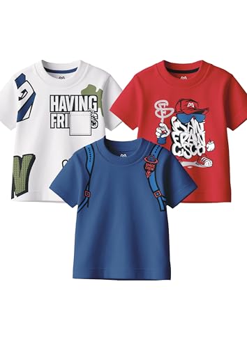 Image of GRAND MAX Boys' T-Shirt Combo Pack of 3