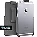 iPhone 6 Plus Belt Clip (case free design), Encased ClipMate Non-Slip Rotating Holster - for Apple iPhone 6 Plus 5.5" (Smooth Black)
