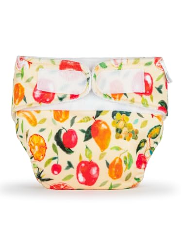 Image of SuperBottoms Newborn UNO Premium Cloth Diaper with Insert (0 to 3m) | Washable & Reusable Diaper with Organic Cotton Pad | Superior Absorption | Waterproof | SuperDryFeel Layer | Super Soft & Gentle