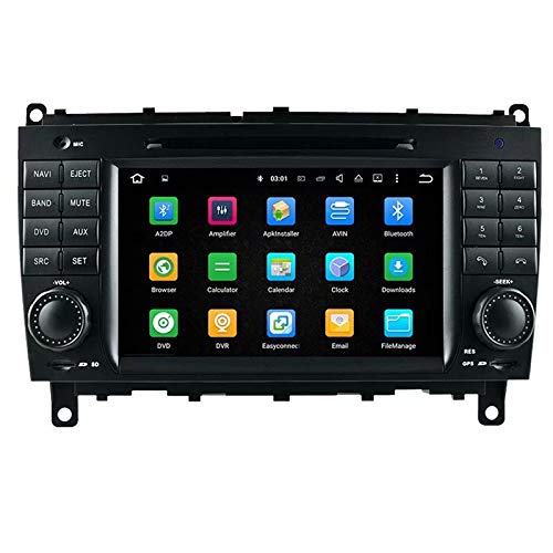 TOPNAVI Android 9.0 Center Multimedia for Benz CLK W209 2006 2007