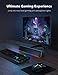 TaoTronics Gaming Computer Speaker, Dual Powerful 7W Drivers PC Soundbar, Colorful RGB Light, Wireless Bluetooth 5.0 or 3.5mm Aux-in Connection, Stereo Audio Computer Sound Bar for Desktop