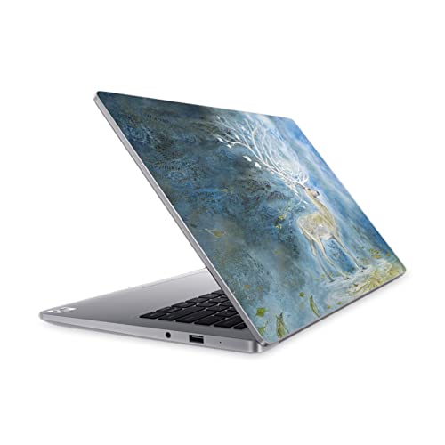 Skin vinyle pour Mi Notebook 14 par Stephanie Law - Autocollant de protection Cerf Cycle de Sonate
