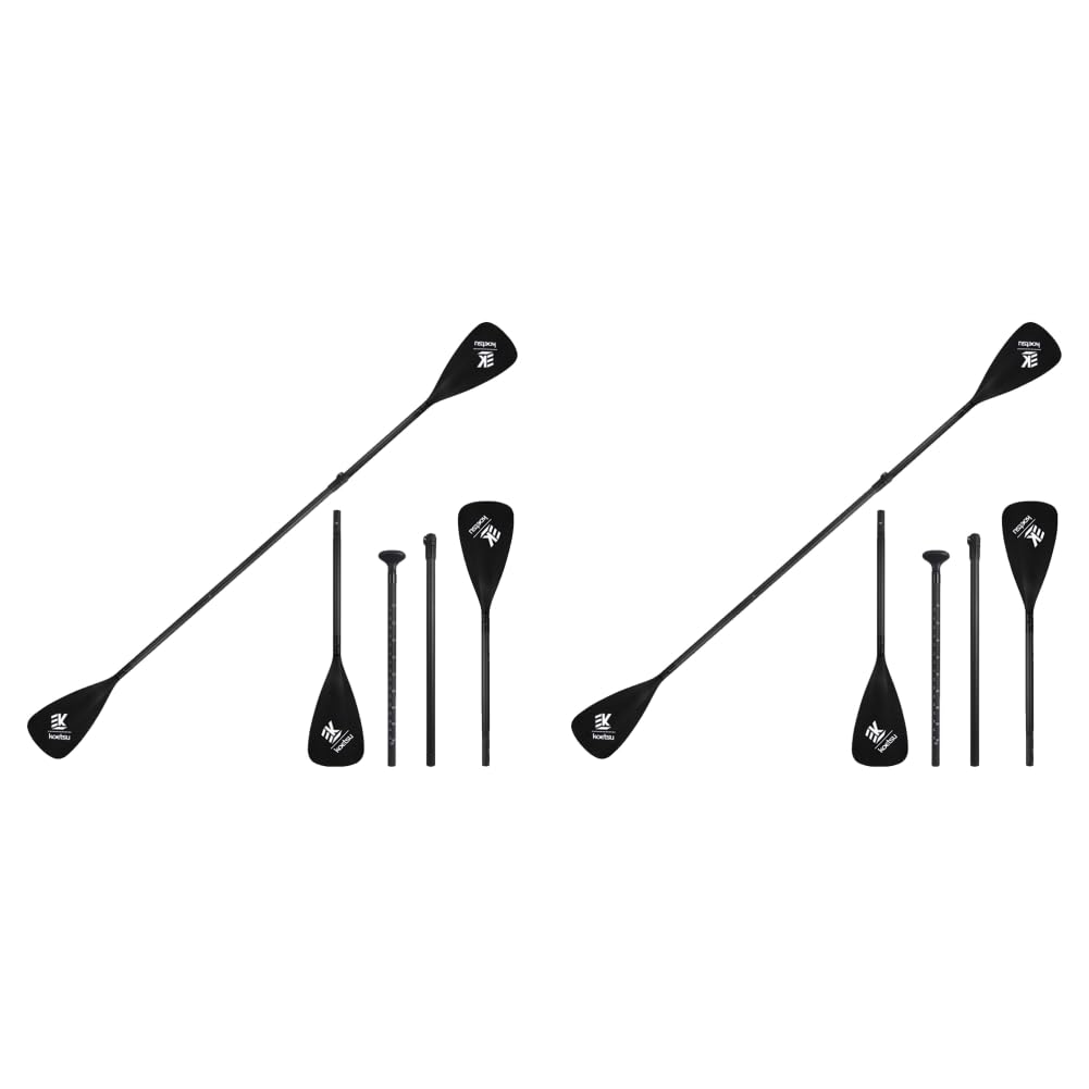 Pagaie for Kayak Pagaia SUP Staccabile in 3 Pezzi Leggera Lunghezza Regolabile Stand Up Paddleboard Pagaie in Lega di Alluminio SUP Remi for Barca da Surf Paddle for Canoa Gommone