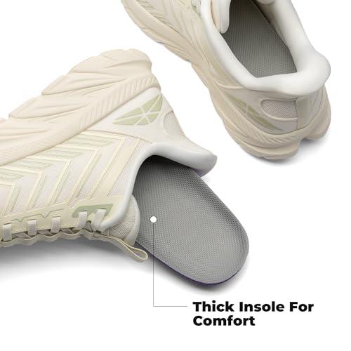 Image of ALLSWIFIT Women's Slip On Walking Shoes Running Comfortable Tennis Breathable Non Slip Athletic Gym Workout Cross Training Fashion Sneakers