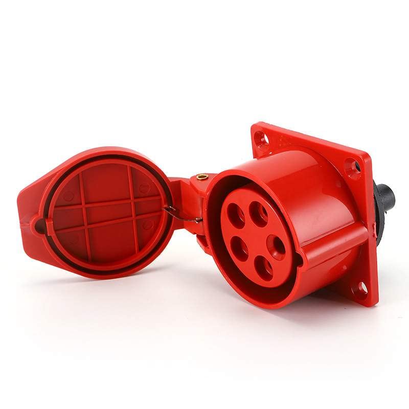 IEC60309 Waterproof CEE Industrial Connector Socket 5Pin 16A 380V-415V 3P+E+N IP44 (Type-6）