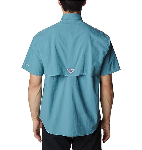 Image of Columbia Men Omni-Shade Bahama II Hiking and Trekking Short Sleeve Shirt