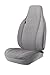 Fia TRS47-22 GRAY TRS40 Solid Wrangler Solid Gray Seat Cover (Front Bench Seat/Saddle Blanket)