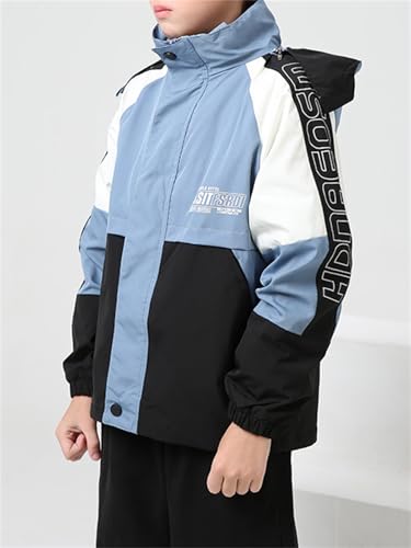 Betusline Boys' 3 in 1 Winter Jacket, Wind Water-Resistant Shell, Fleece Inner, 2-10 Years2