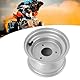 aqxreight 7 Zoll ATV Rad Rand Aluminiumlegierung Design 3 Bolzenlöcher 16x8.00-7 Rad Rand Erhöhte Grip Fit für ATV GO Kart Quad Dirt Bike Silber