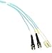 Belkin F2F402L0-01M-G 1M Lo MMf Aqua Fo Cable Lc/st 50/125 10GB