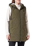im Relaxed Fit Q/S designed by - s.Oliver Damen 510.12.209.16.155.2116135 Weste rmellos, khaki/oliv, L EU