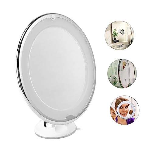 Miroir de maquillage grossissant 7X fini les manques de lumière - 3