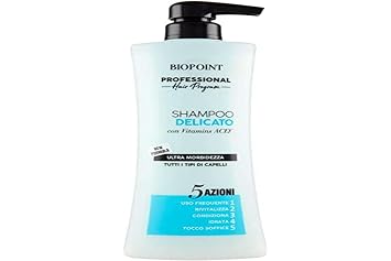 Biopoint Professional Shampoo Delicato 400ml, 13.5 Fl Oz, Made in Italy [italian import]