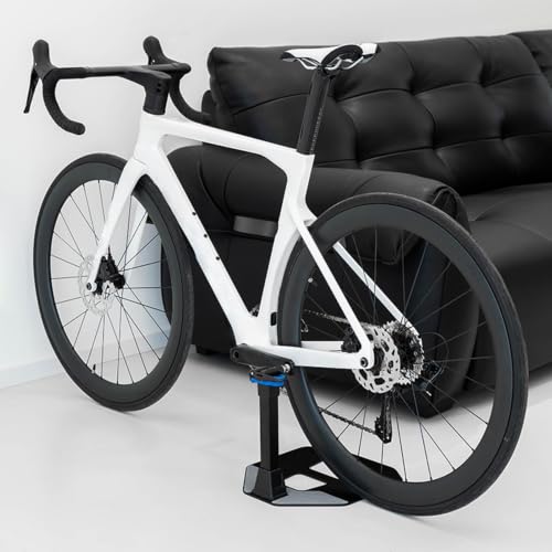 Soporte de suelo para bicicleta y moto de cross en garaje exterior o taller 3