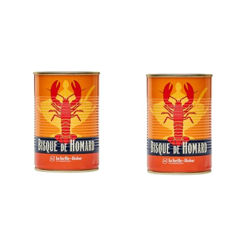 Bisque de Homard La Belle-Iloise - Réussissez votre entrée de fête instantanément - 2 x 400 gr