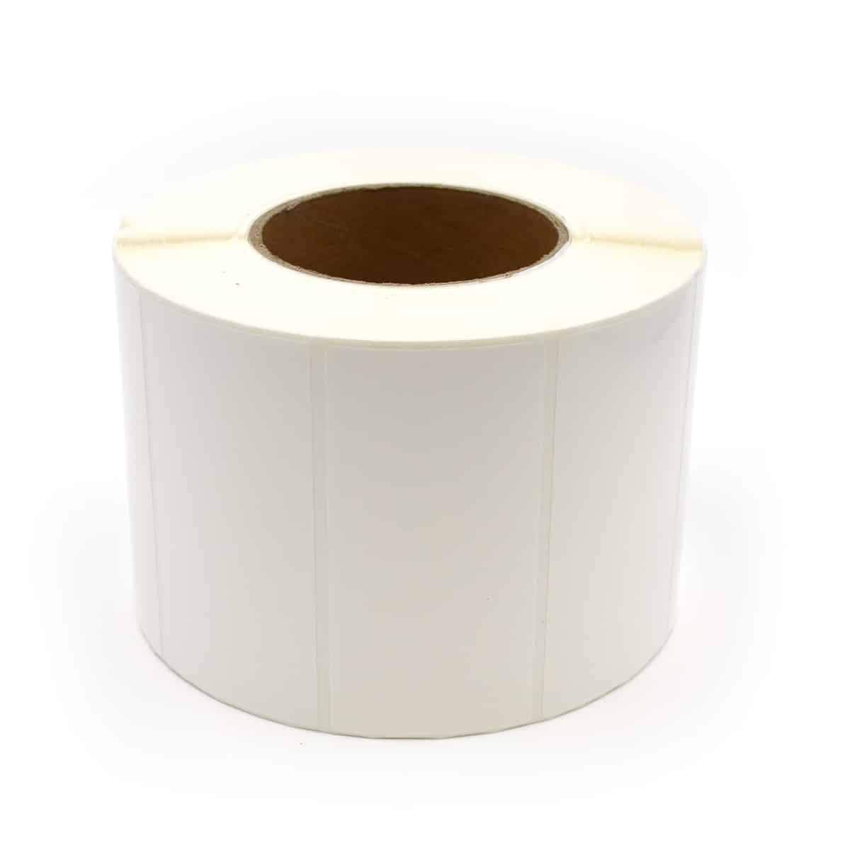 Matte Inkjet Labels 3" x 2.5" for CW-C6000A, CW-C6000P, TM-C7500, TM-C7500G, Primera LX600, LX900, LX910, LX1000, LX2000 and Other Printers, 1100 Labels/Roll on a 3 Inch Core