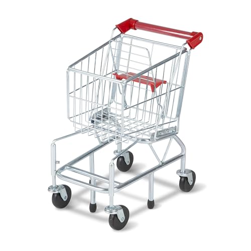 Carro de compras Melissa & Doug para jugar a las tiendas en casa con niños