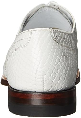 Stacy Adams Men's Madison Plain Oxford,White,10 D US | Image 2