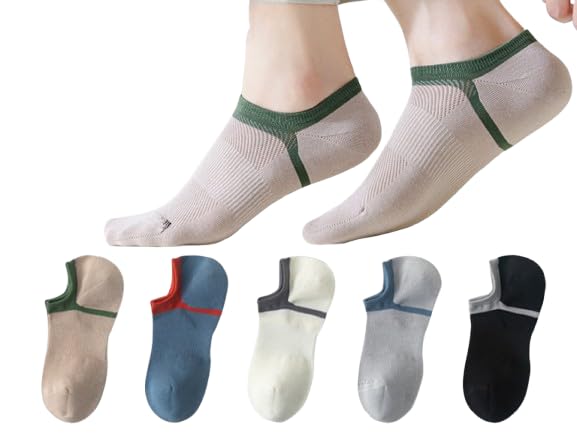 Image of PRASTHAN Sports Unisex Nylon Cotton Ankle Length Socks Made With Breathable Anti Odour & Moisture Absorbent Combed Cotton with a Extra Durable.