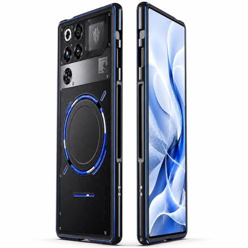 �y�A���~�����t���[���E�w�ʃI�[�v���zNubia Red Magic 11 Pro �p �P�[�X ���^���o���p�[ ���M�݌v �l�W���ߎ� �J�����ی� �����Y�ی� �Ɨ��{�^�� ���^ �y�� �Q�[�~���O �X�}�z�J�o�[ �����J�b�g�A�E�g ���h�~ �G�b�W�ی� �񕪊��t���[