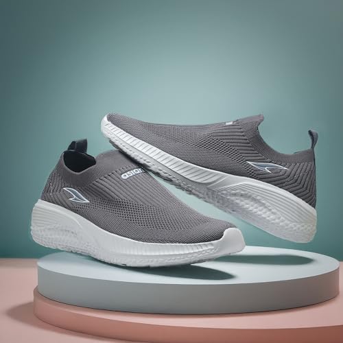 Image of ASIAN Storm-41 Walking Shoes for Men | Lightweight Slip-On Sneakers with Arch Support, Memory Foam Cushion & Breathable Mesh Upper | Comfortable Shoes for Walking & Travel