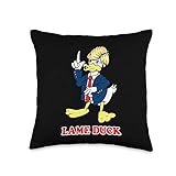 Lame Duck Donald Trump Throw Pillow