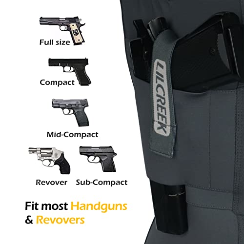 Lilcreek Conceal Carry Shirts For Men,Holster Shirt For Men,Concealed Carry Holster For Men Shirt Tactical Clothing #TOP1