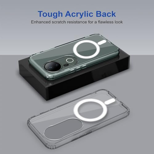 Image of Zapcase Back Case Cover for Vivo T4 Ultra 5G | Compatible for Vivo T4 Ultra 5G Back Cover | Scratch-Resistant Back Cover | Clear