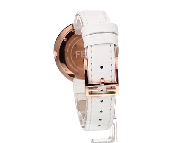 Watch Fendi Women's F350534041 My Way Analog Display Quartz White