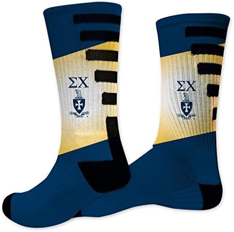 VictoryStore Apparel - Pi Kappa Alpha, Crest Performance Crew Sock