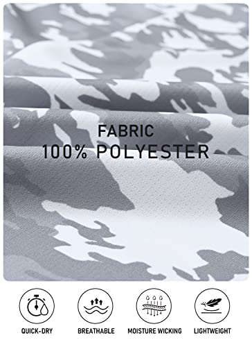 Jinshi Jnshi Womens Golf Shirts Short Sleeve Quarter Zip Pullover Women Tennis Running T-Shirts Quick Dry Camouflage Grey Xs #TOP5