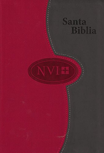 Biblia NVI de letra grande – A dos tonos: Gris/Color ladrillo (Spanish Edition)