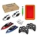 Mini Bateau Télécommandé Lot De 2 Bateaux RC Pour Enfants Double Ensemble De Bateaux Compétitifs Avec Piscine À Coussin D'air Bateau À Moteur D'été Bateau À Moteur Antennes Radio RC Bateaux De Course