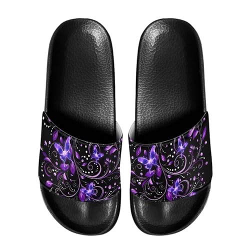 Open Toe Slippers for Women Rubber Slides Womens Sandal Slippers
