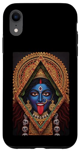Maa Kali Fierce Divine Feminine Minimal Retro Poster Art Case for iPhone XR